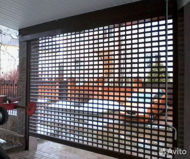 Роллета решетка до 30кг вес сервис. обслуж