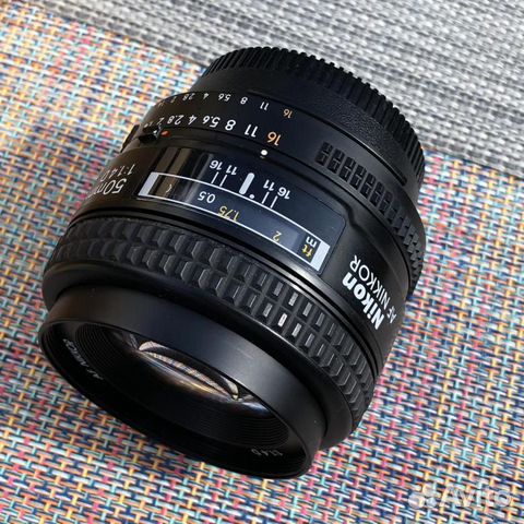 Объектив Nikon 50mm f1.4 D
