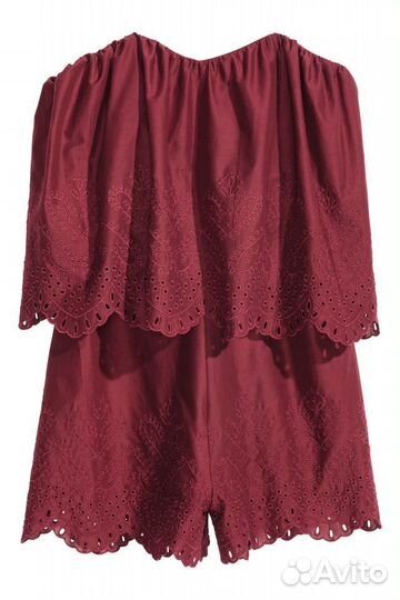 Комбинезон ромпер с вышивкой H&M