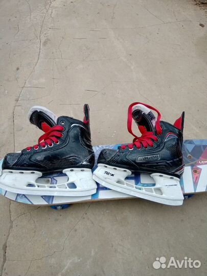 Хоккейные коньки детские Bauer vapor 500