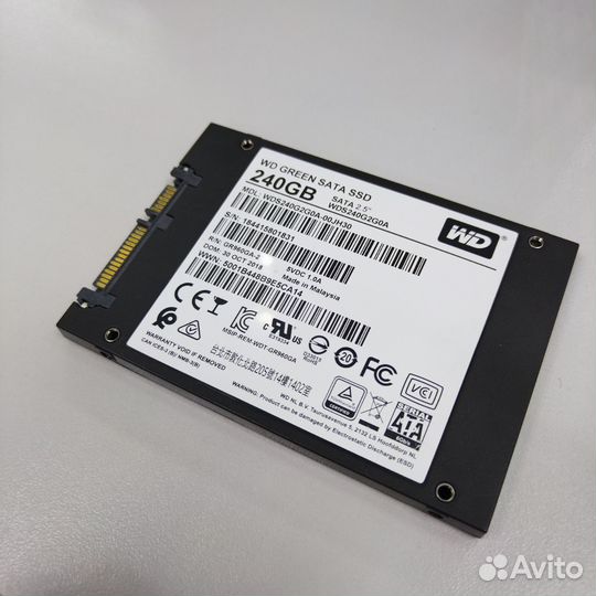 Жесткий диск SSD 240 gb WD Green SATA