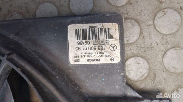 Вентилятор радиатора Mercedes A W168, 2001