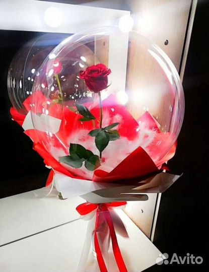 Роза в шаре