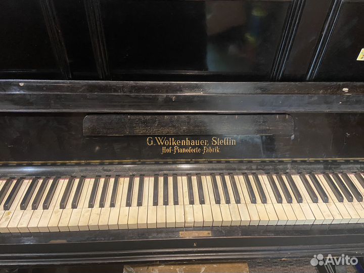 Пианино G. Wolkenhauer, Stettin