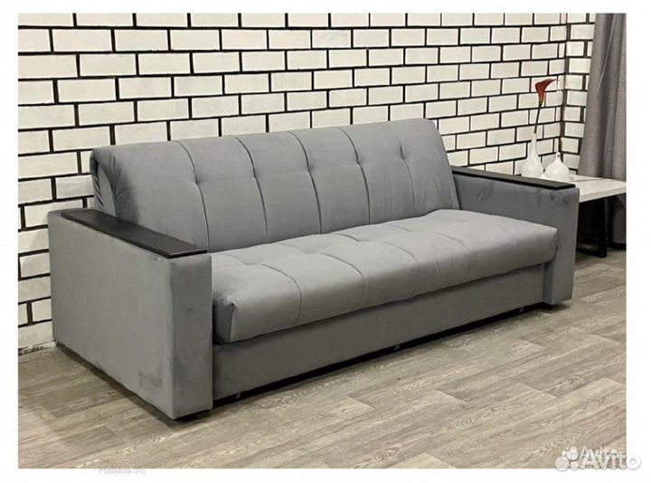 Диван Аккордеон 1400 Velutta LUX 32 накладки мдф