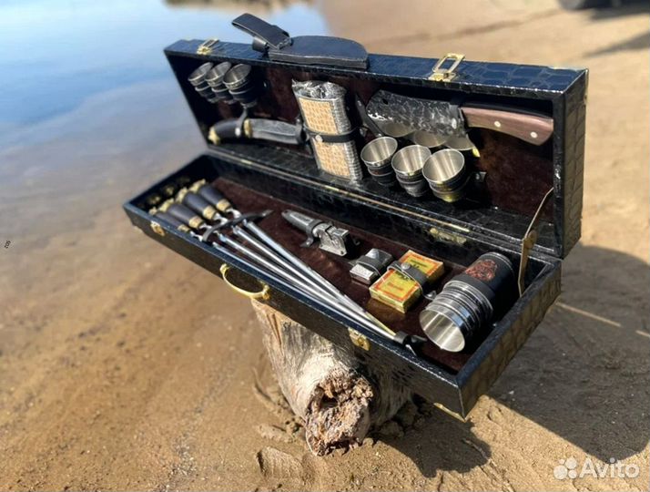 Шашлычный набор в кейсах/ чехлах