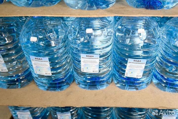 Вода дистиллированная 10л