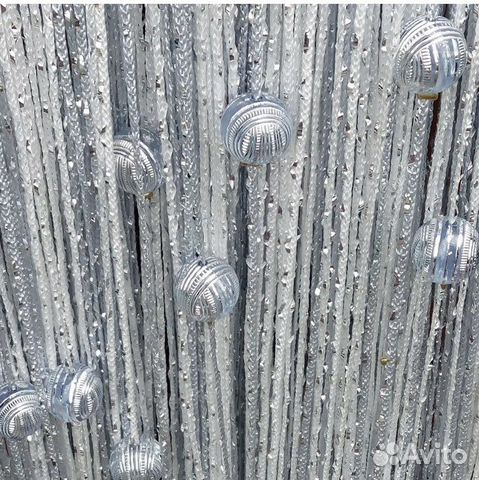 Нити кисея с люрексом