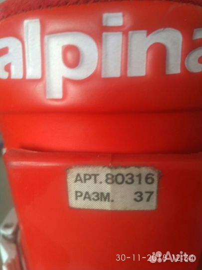 Горнолыжные ботинки