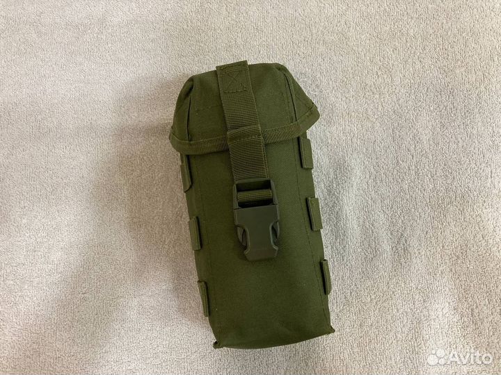 Подсумок под магазины ак двойной закрытый