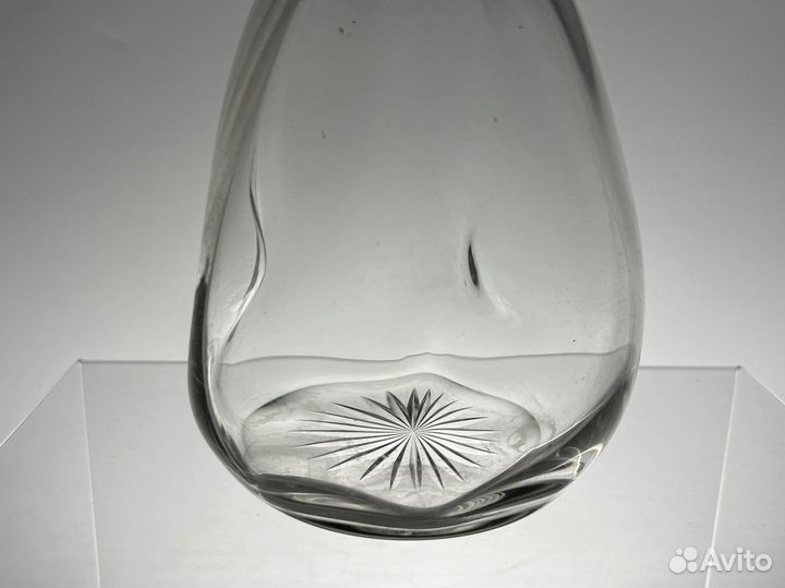 Антикварный графин, Англия, стекло, 1893-1920 гг