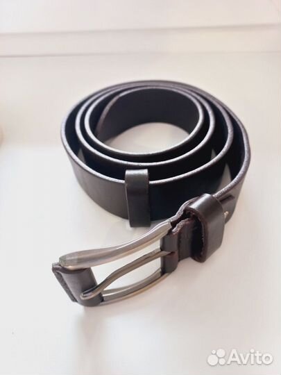 Ремень мужской коричневый