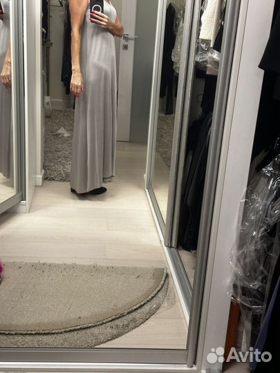 Трикотажное платье zara s