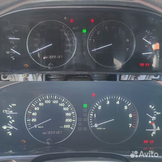 Приборная панель land cruiser 100, lexus 470