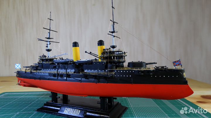 Модель броненосца 