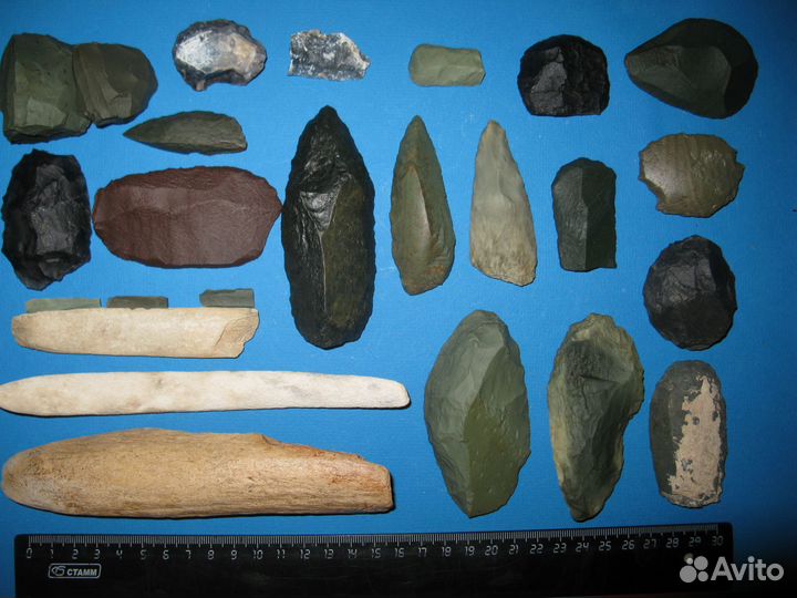 Палеолит, кость и камень №4