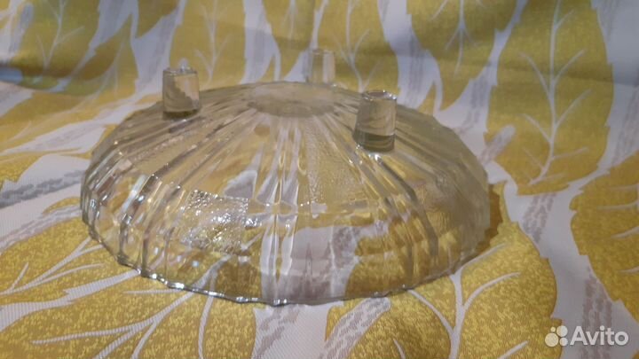 Ваза конфетница на ножках СССР