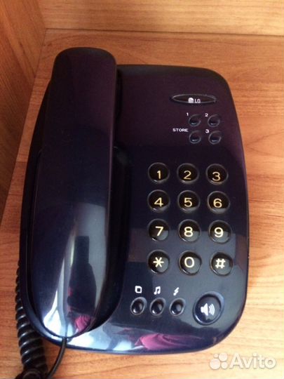 Телефон LG проводной стационарный