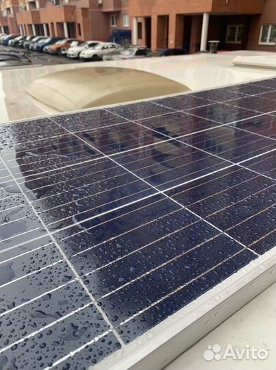 Солнечные панели на автодом, кумпер