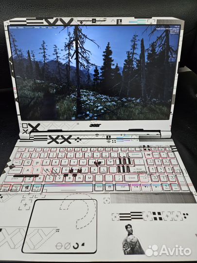 Игровой ноутбук Acer RTX3050