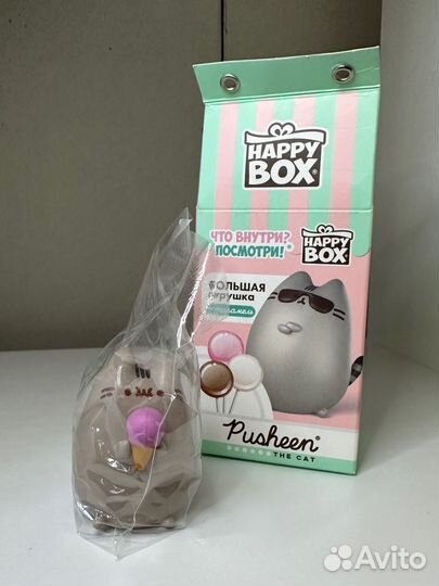 Кот пушин happy box игрушка