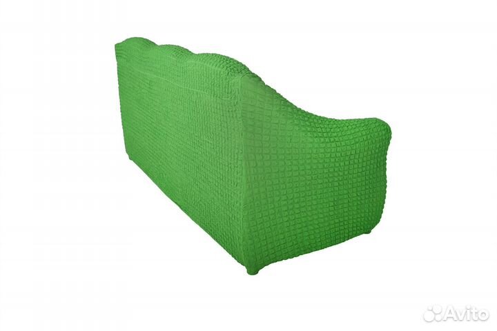 Чехол для трехместного дивана без оборки, Фисташка