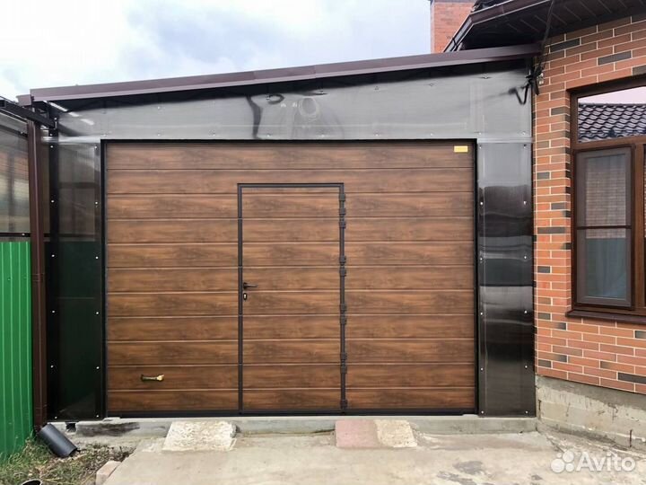 Секционные ворота Алютех