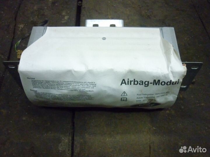 Подушка безопасности в руль на форд мондео 3