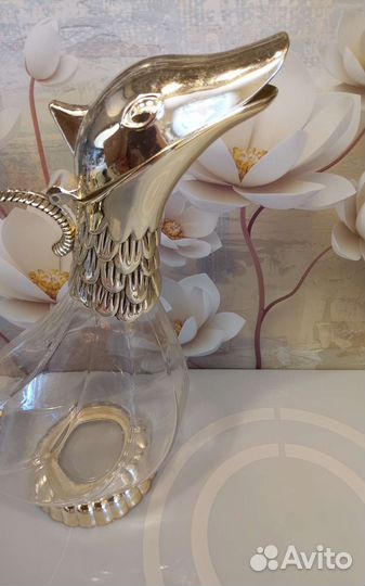 Великолепный графин декантер Утка 0,75л