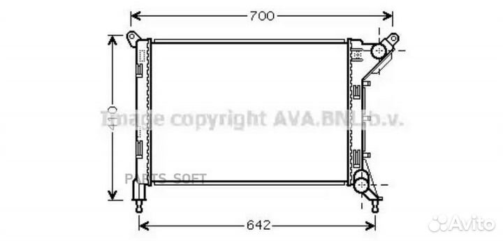 Радиатор, охлаждение двигател