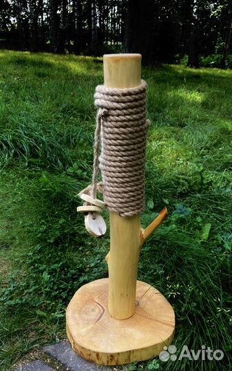 Когтеточка домик для кошки