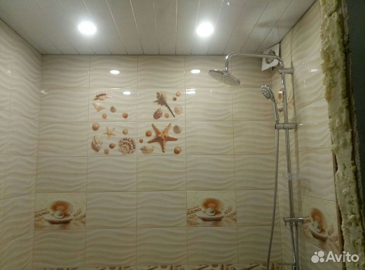 Кафелеукладка, санузел под ключ