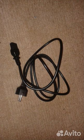Сетевой шнур для компьютера. принтера. монитора