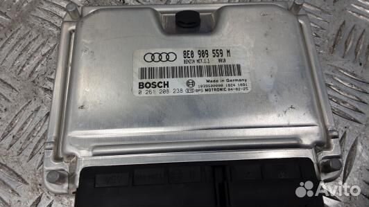 Блок управления двигателем audi A4 B6 (PBE09PF01)