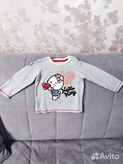 Комплект футболка Hello Kitty,р.86+ 2 лосин