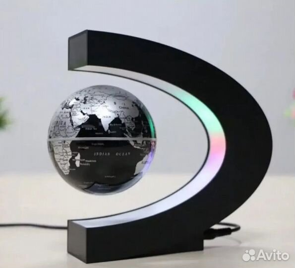 Левитирующий глобус с подсветкой