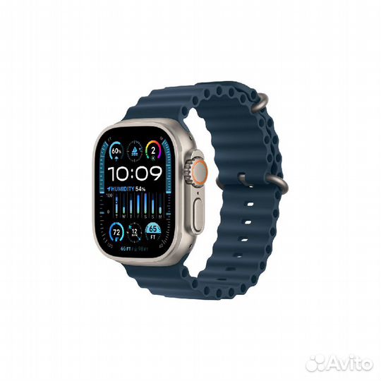 Apple Watch Ultra 2, 49 мм, Ocean синего цвета