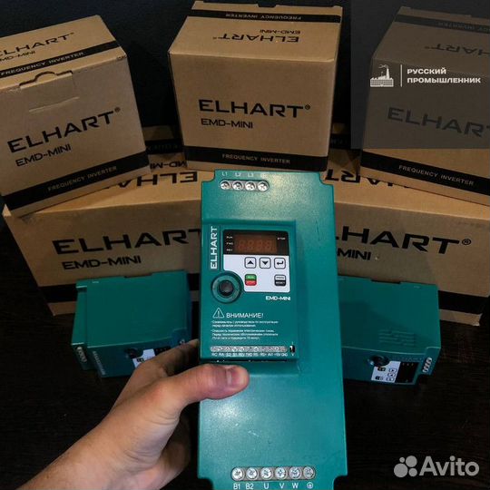 Частотный преобразователь elhart 3,7 кВт