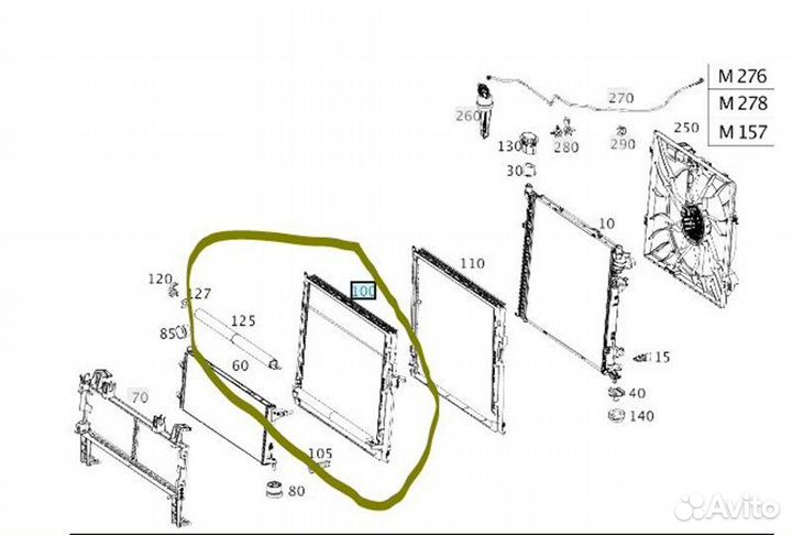 Б/У Осушитель (Испаритель ) кондиционера - Есть
