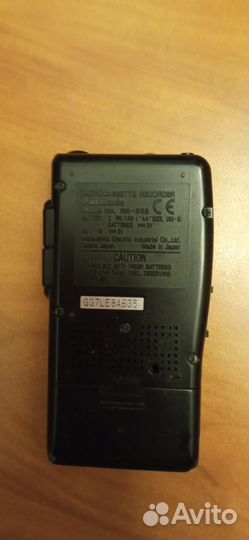 Диктофон Panasonic, Япония