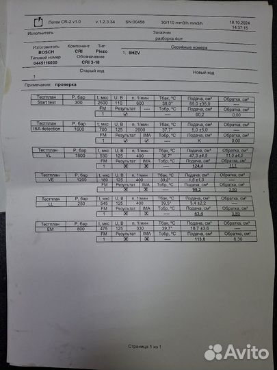 Форсунка топливная Audi A6 (C6)