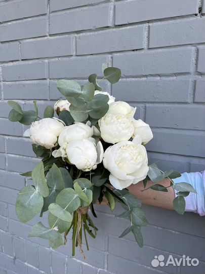 Пионы букет из пионов цветы доставка