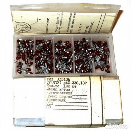 1 шт AL310A AL310 LED красный светодиод 5 мм