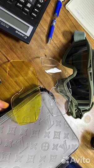 Тактические очки с 3-мя линзами