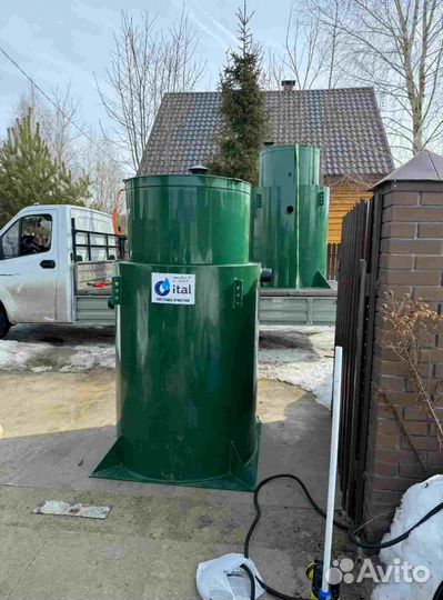 Септик для дома. Монтаж под ключ за 1 день