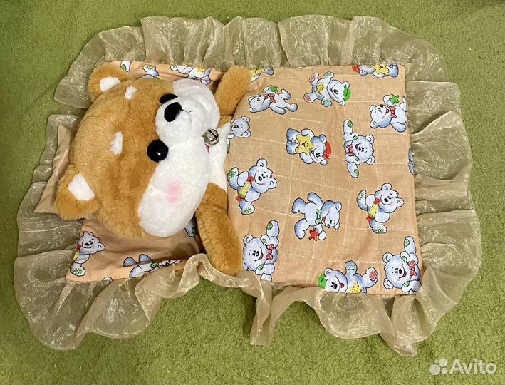 Уточка и собачка Лалафанфан, одежда и спальник