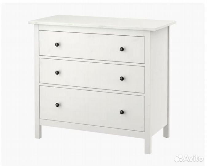 Комод 3 ящика Кымор (Икеа Хемнэс) 108х50х96 см