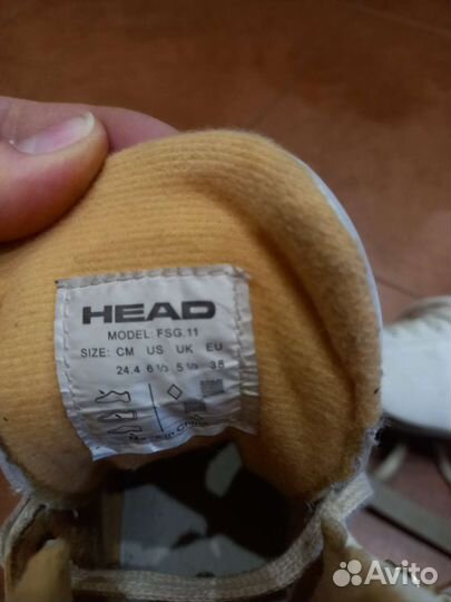 Коньки фигурные head 38p