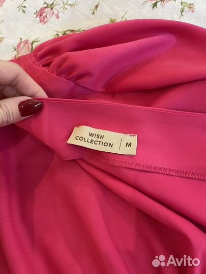 Малиновая блузка (на две стороны)