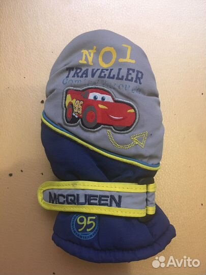 Варежки краги, размер 2-4